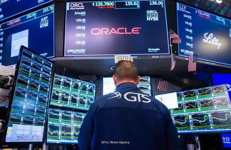 Ai-led tech slide extends into third day as oracle, broadcom sink
